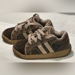 TODDLER BOYS SNEAKERS 7 M VINTAGE LEATHER & SUEDE STRIDE RITE SUPER COOL